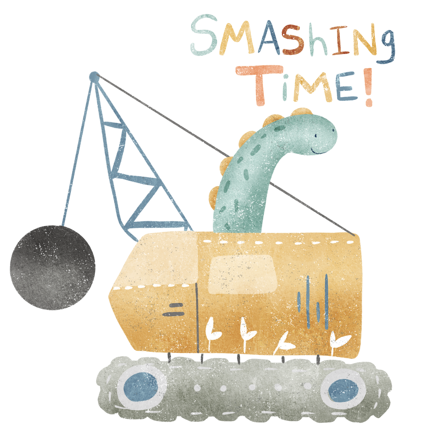 Bügelbild Betonmischer Löwe