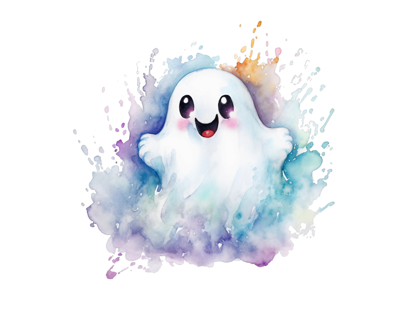 Bügelbild kleiner Geist