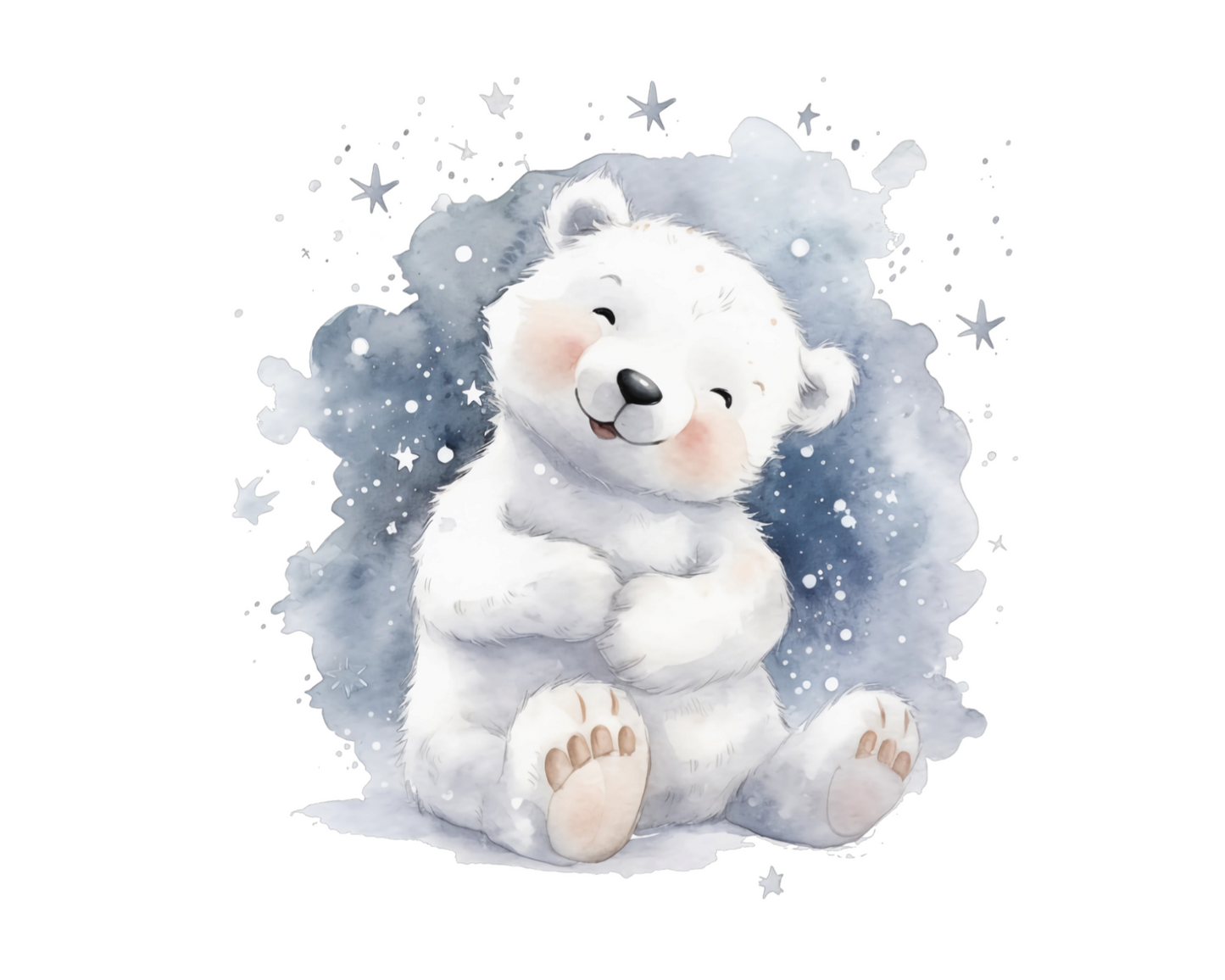 Bügelbild Eisbär