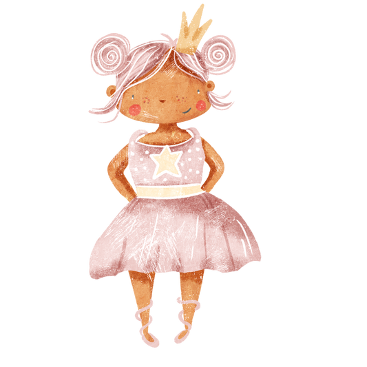 Bügelbild Prinzessin Märchenwelt