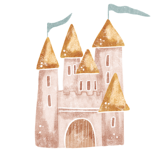 Bügelbild Schloss Märchenwelt