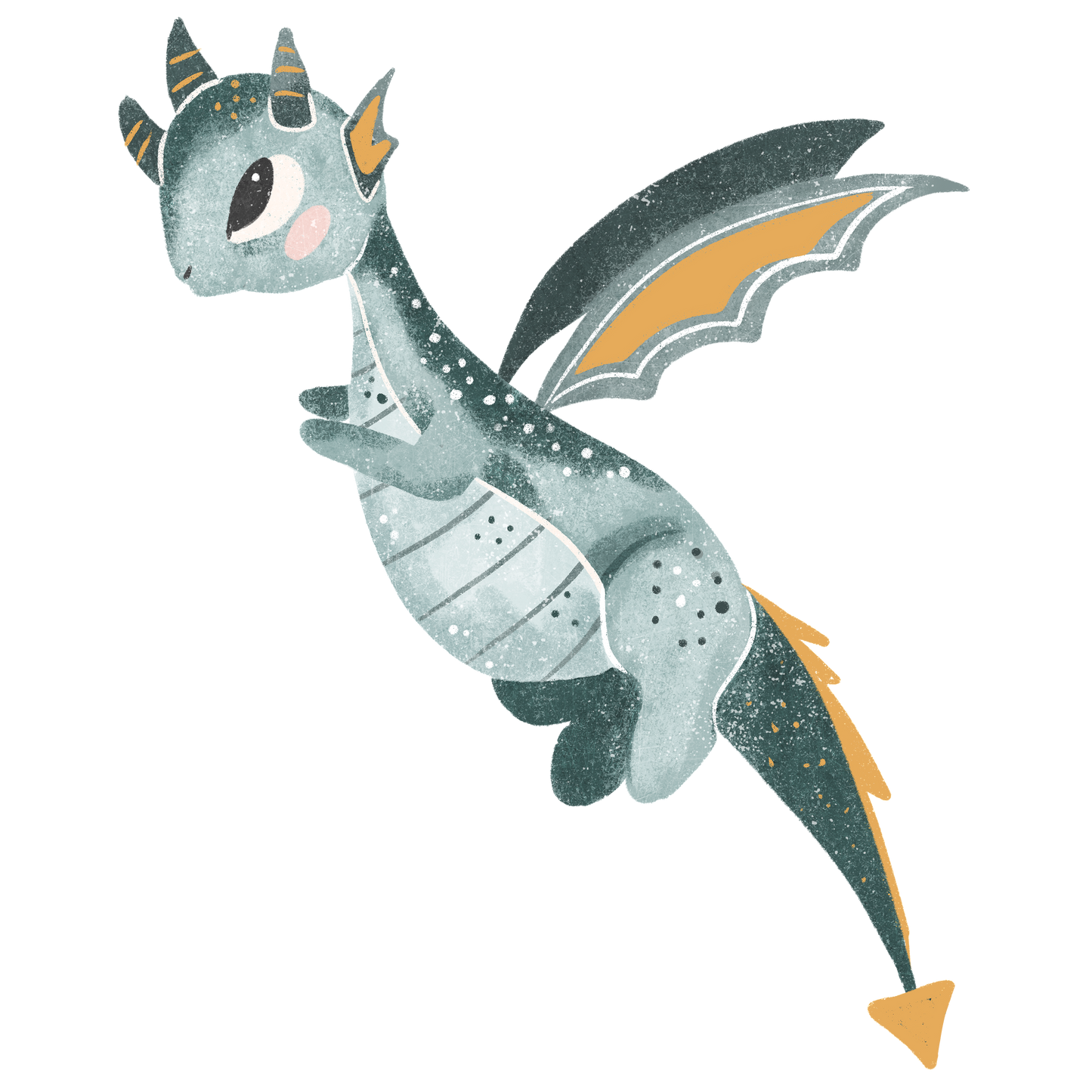 Bügelbild Drache Märchenwelt