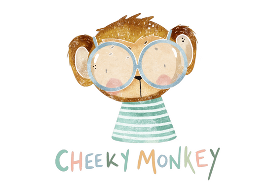 Bügelbild Cheeky Monkey