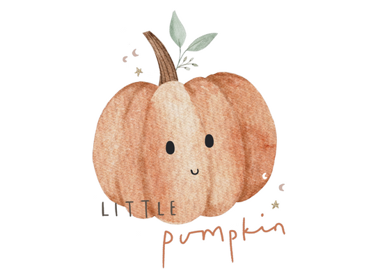 Bügelbild kleiner Kürbis