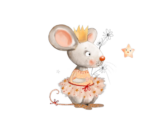 Weihnachtsmaus Prinzessin