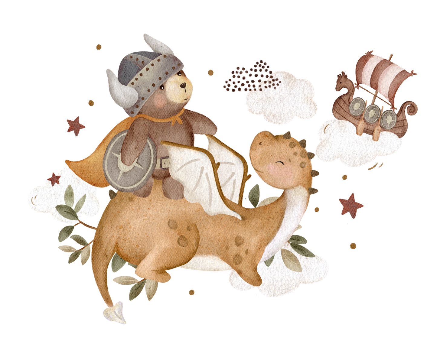 Bügelbild Wikinger 2