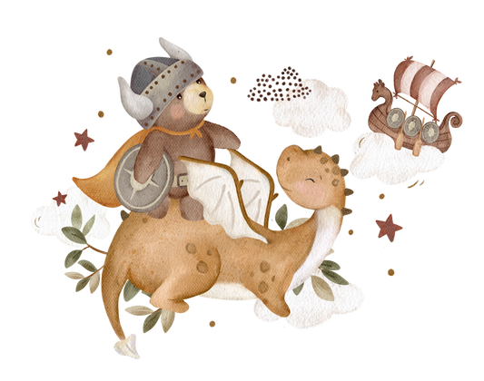 Bügelbild Wikinger 2