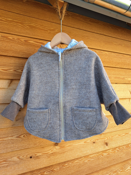 Cape-Jacke aus Walk Gr.86