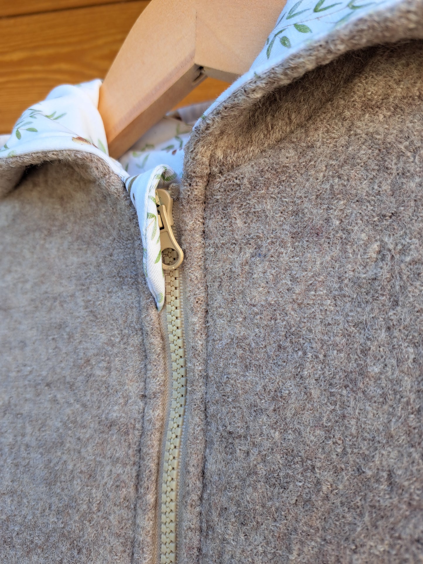 Cape-Jacke aus Walk Gr.86