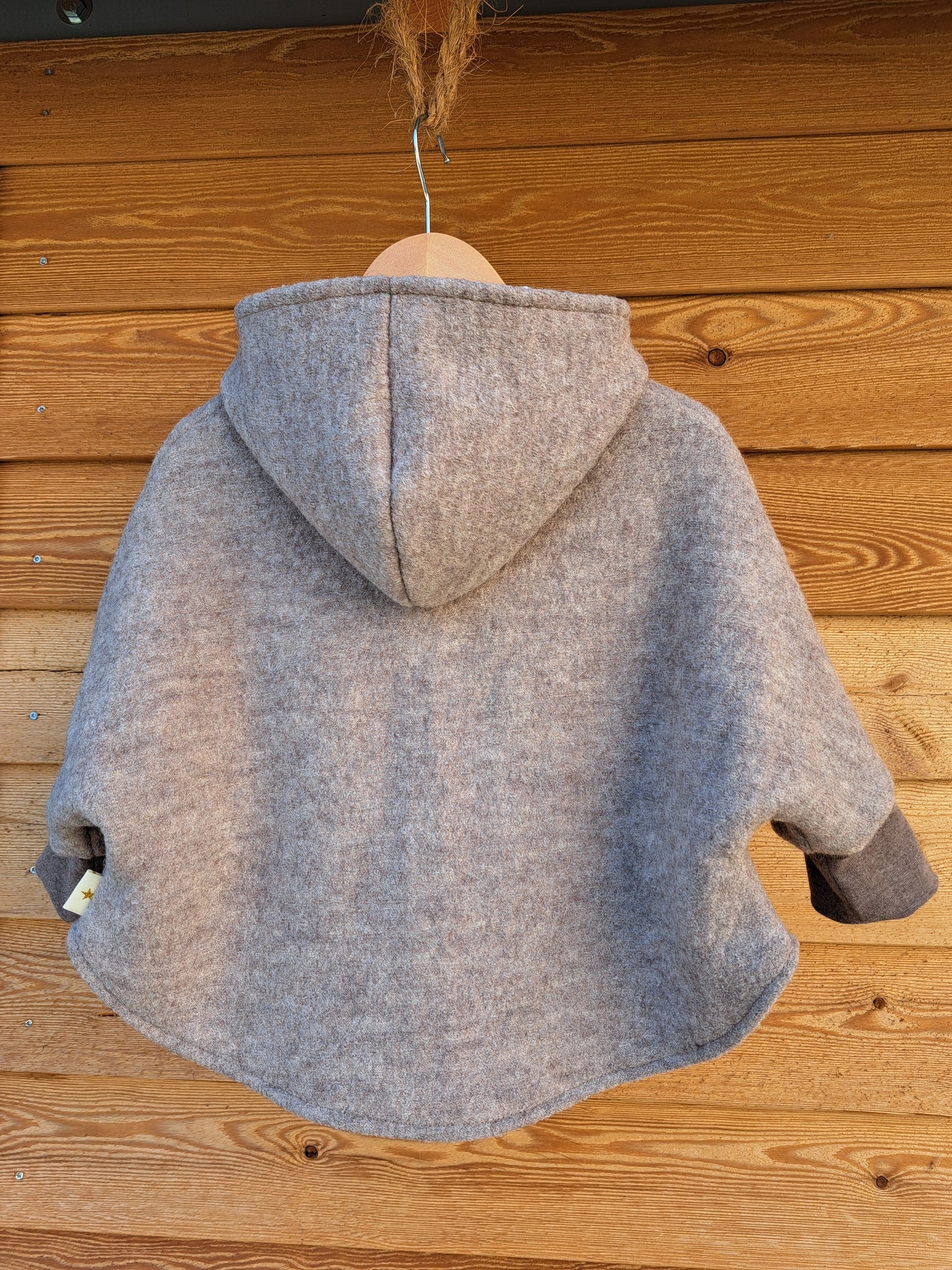 Cape-Jacke aus Walk Gr.86